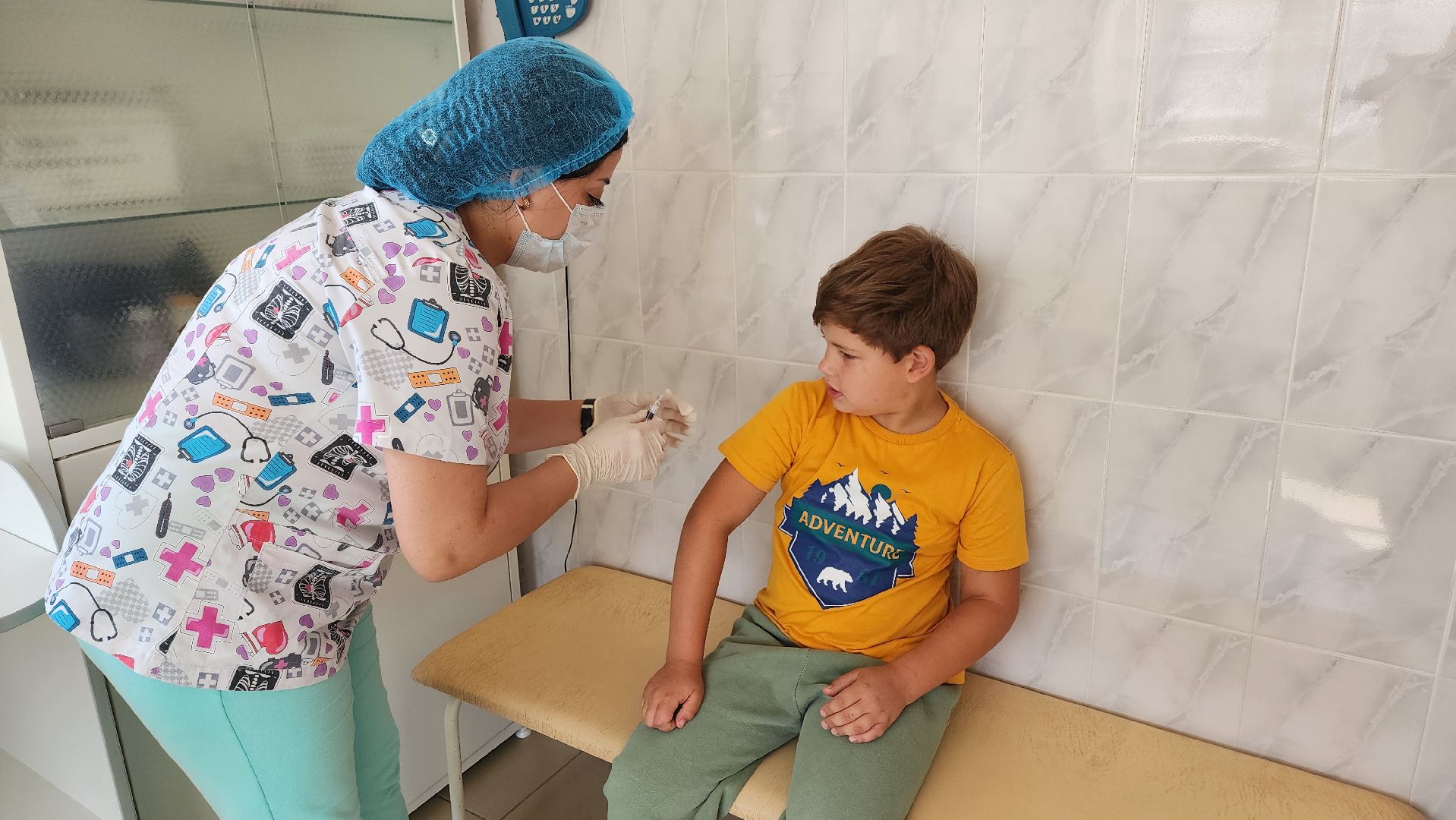 Солнечногорск, медицина, вакцинация от гриппа, детская поликлиника,