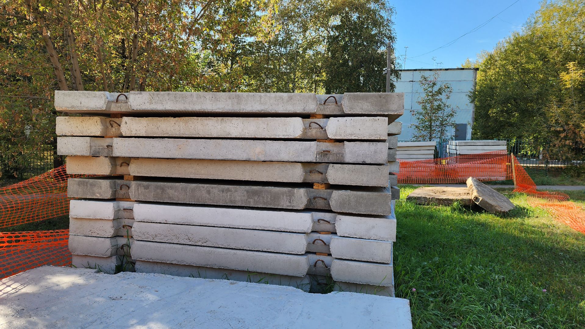 Теплосеть, Лобня, Прокладка труб,