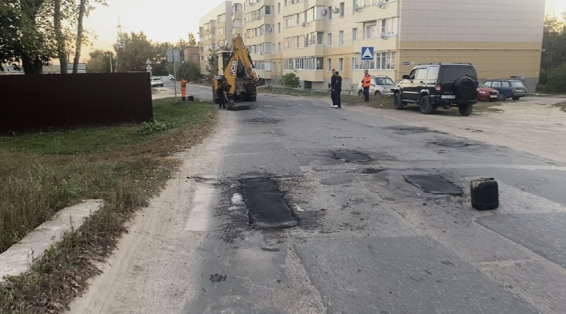 Коломна, Дороги, ямочный ремонт дорог,