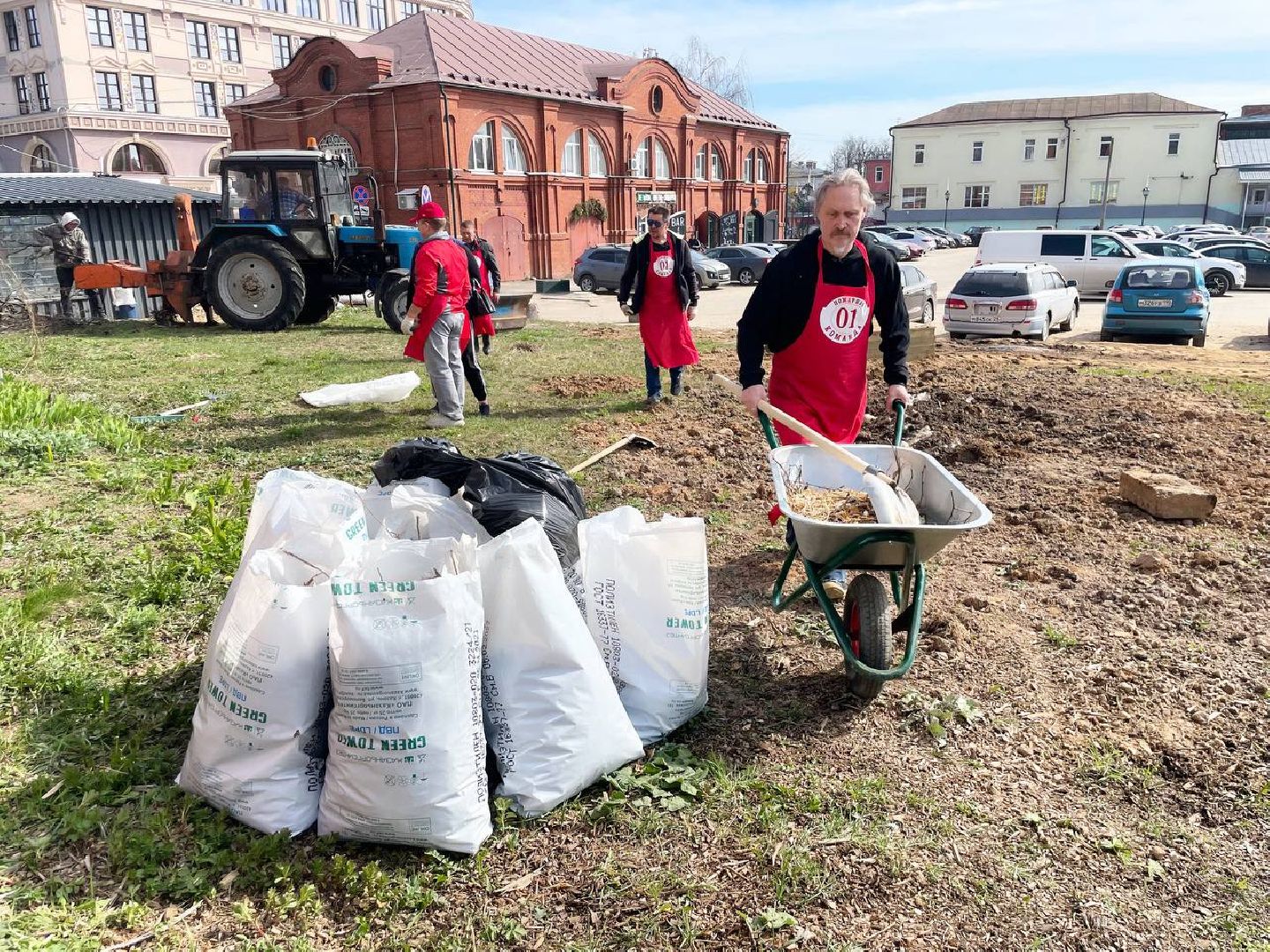 Сергиево-Посадский городской округ, Сергиев Посад, Субботник, Уборка, Художники, Благоустройство