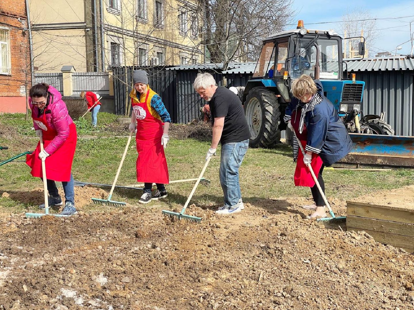 Сергиево-Посадский городской округ, Сергиев Посад, Субботник, Уборка, Художники, Благоустройство