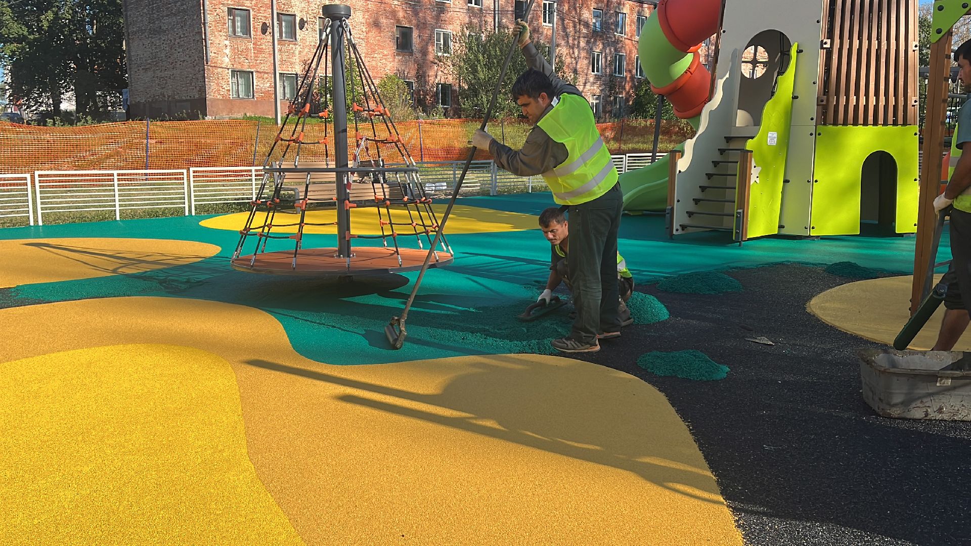 Волоколамск, детская игровая площадка, детская площадка,