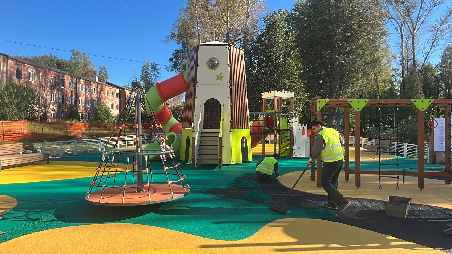 Волоколамск, детская игровая площадка, детская площадка,