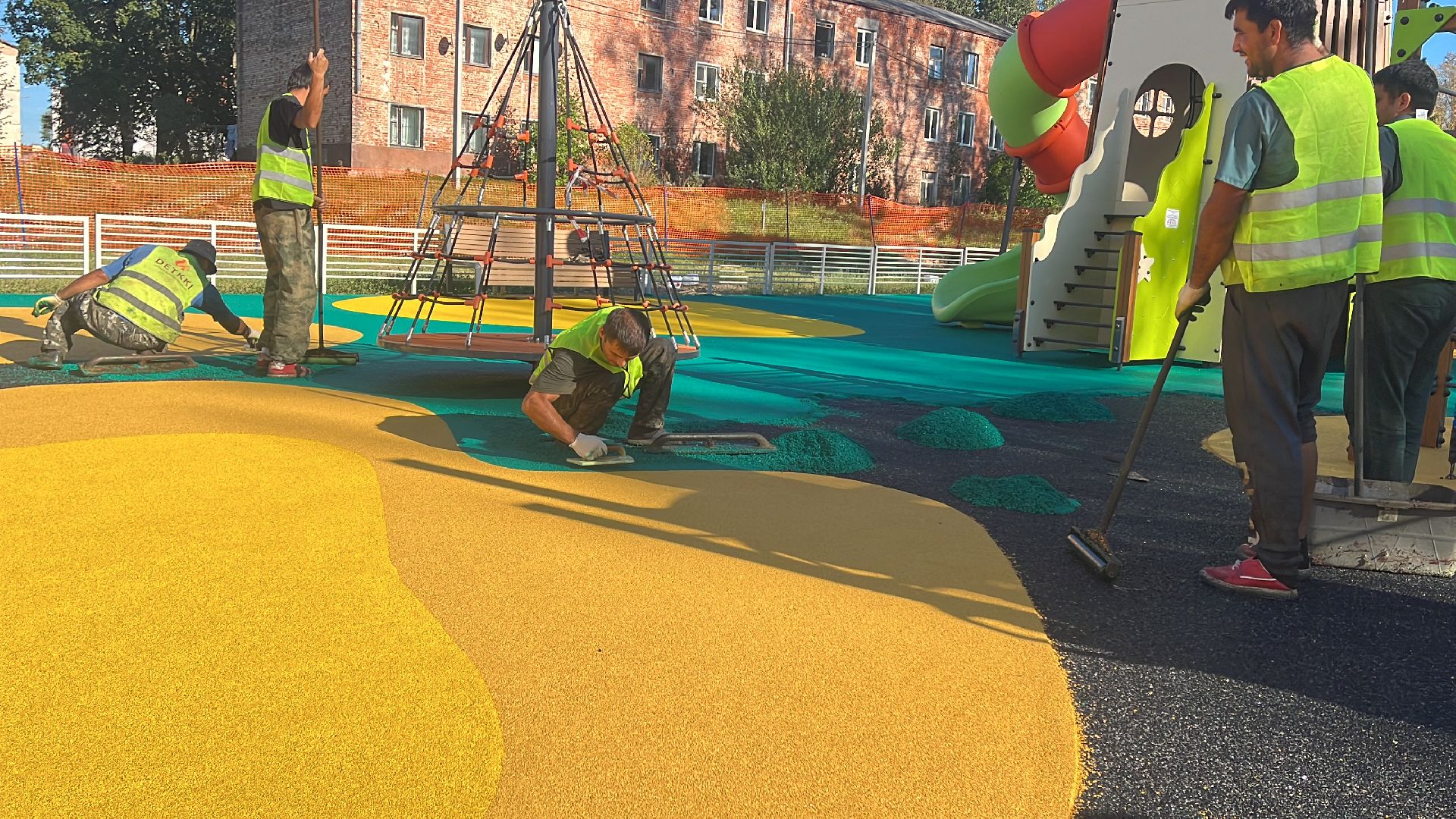 Волоколамск, детская игровая площадка, детская площадка,