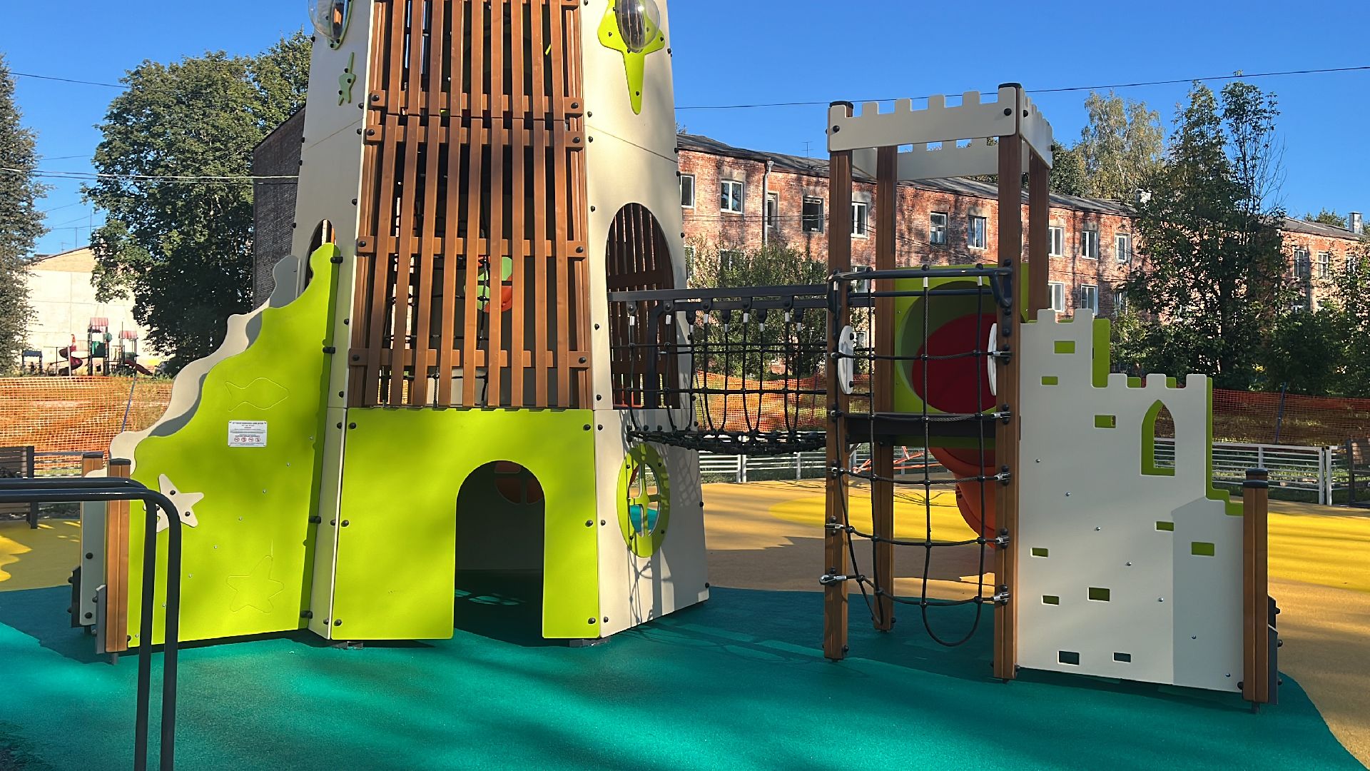 Волоколамск, детская игровая площадка, детская площадка,
