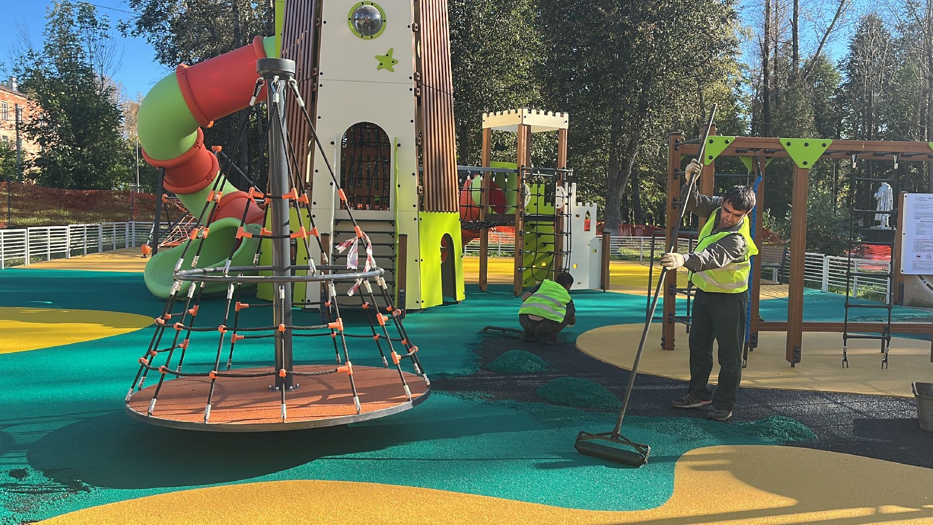 Волоколамск, детская игровая площадка, детская площадка,