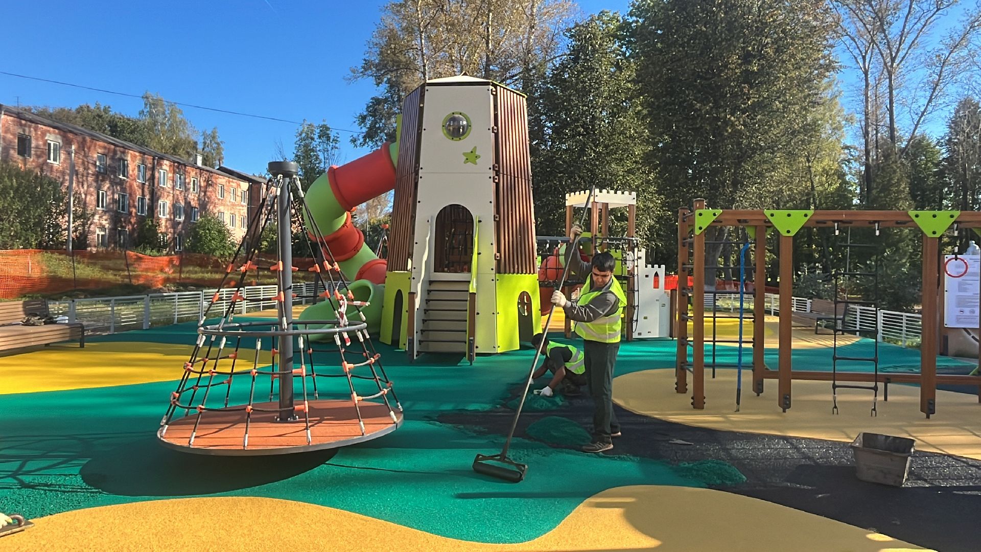 Волоколамск, детская игровая площадка, детская площадка,