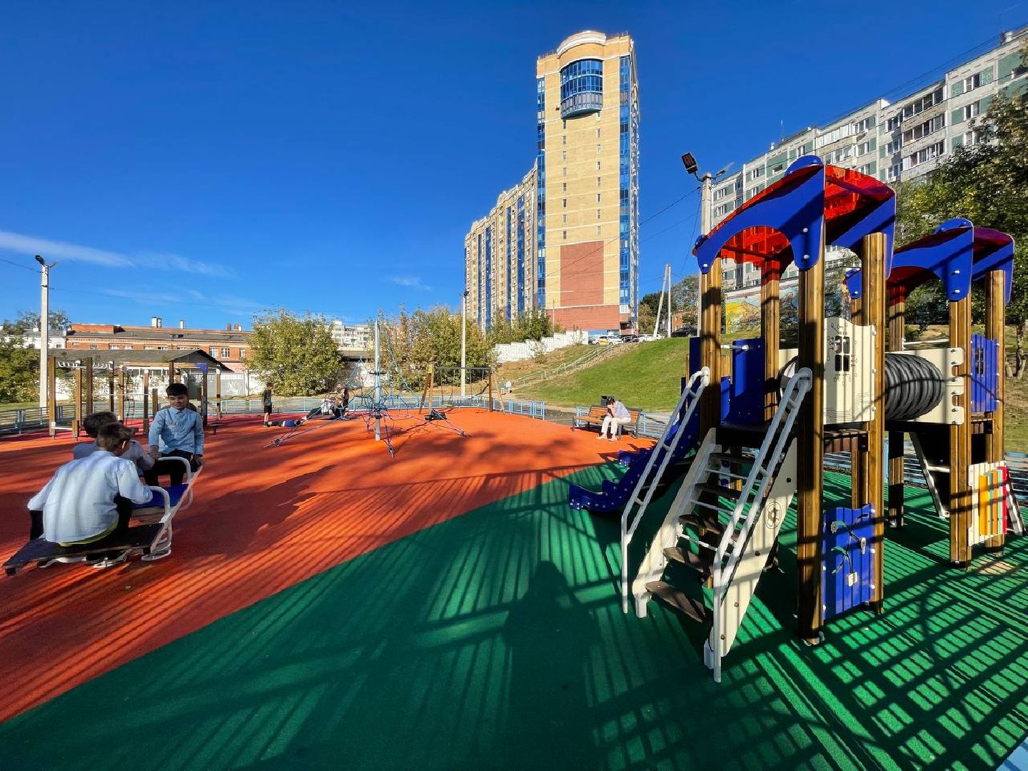 Дмитров, Губернаторская детплощадка, Минблаго,