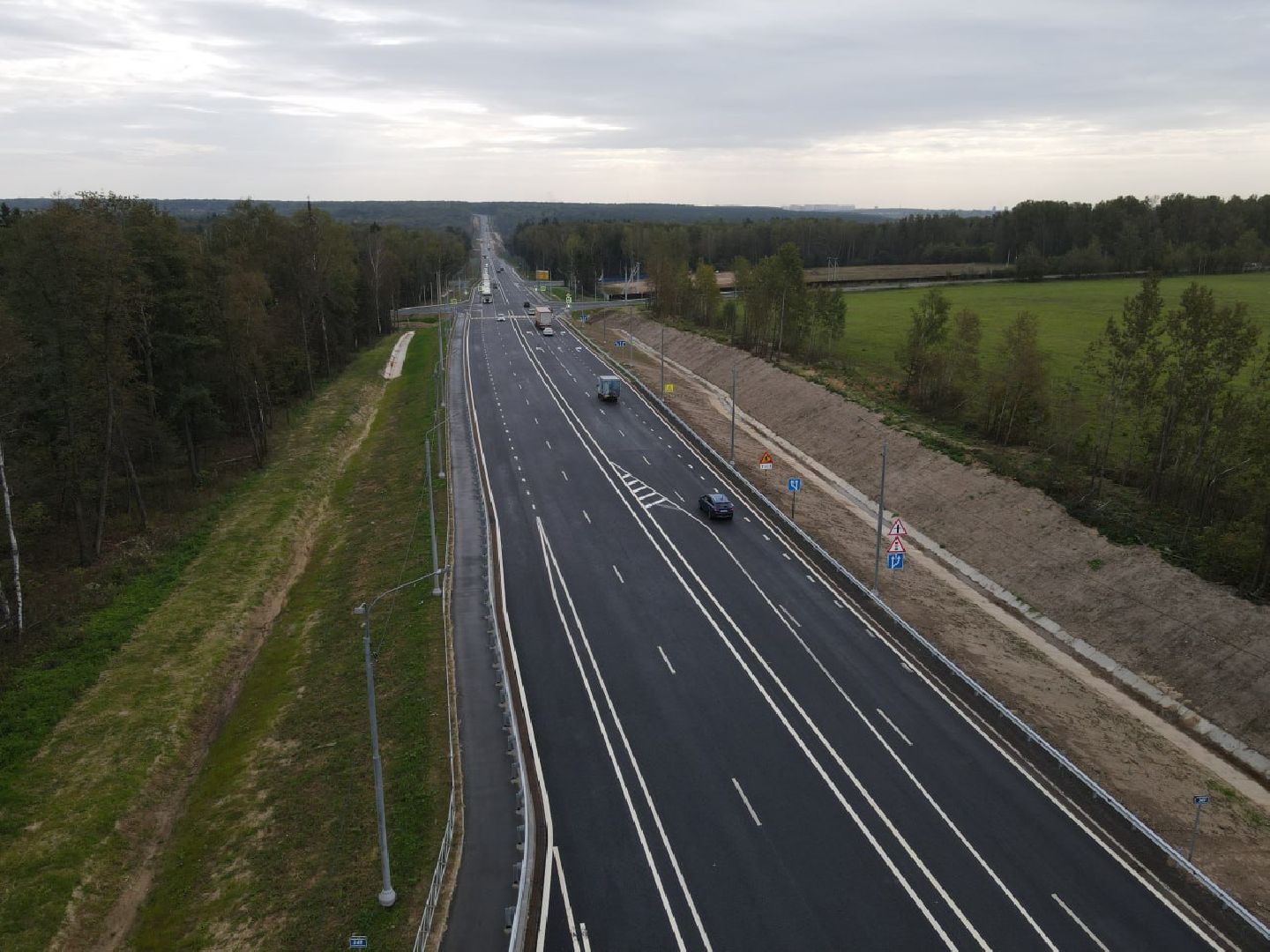 серпухов, А108, ремонт дороги, ООО СП АВТОБАН», безопасность движения,