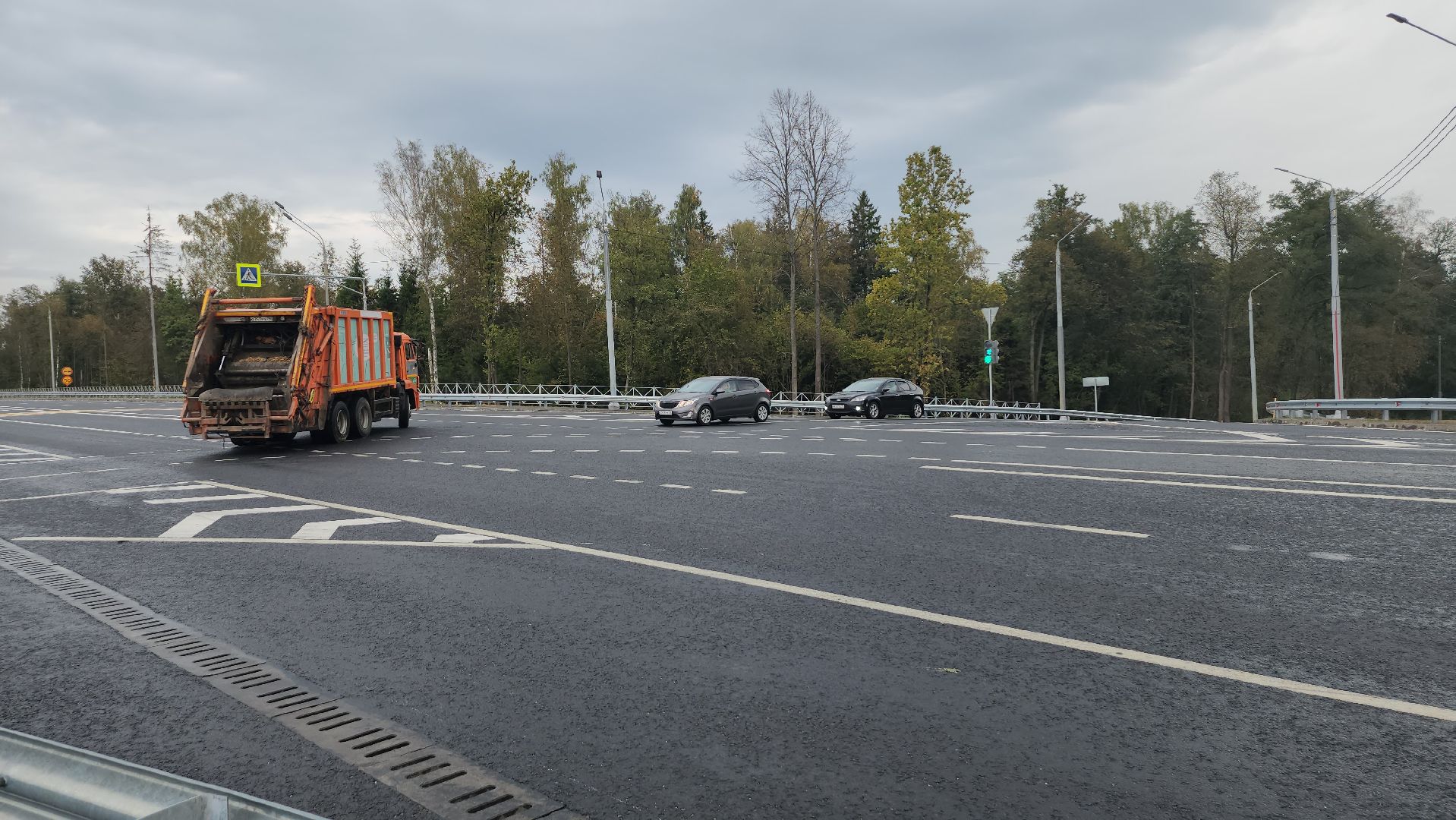 серпухов, А108, ремонт дороги, ООО СП АВТОБАН», безопасность движения,