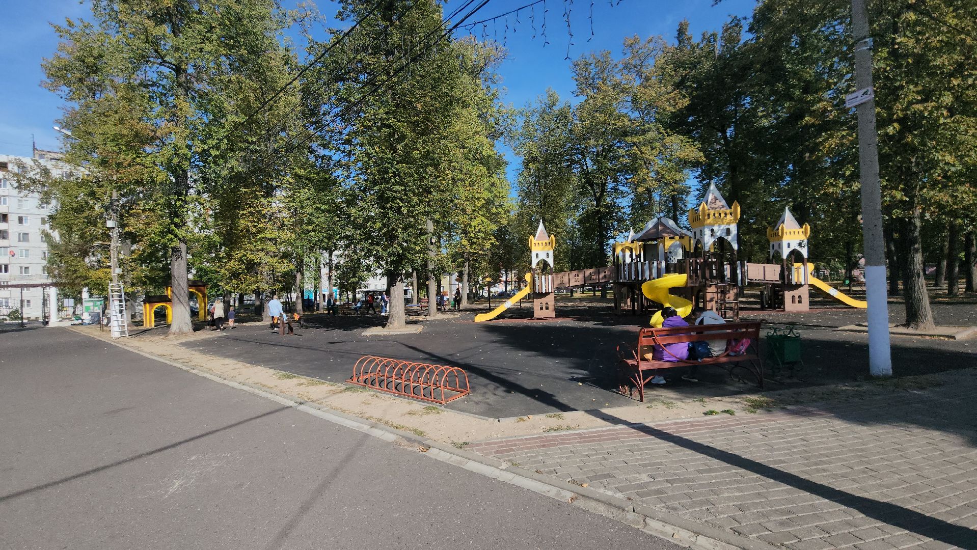 павловский посад, городской округ павловский посад, люди, жители, парк, благоустройство,