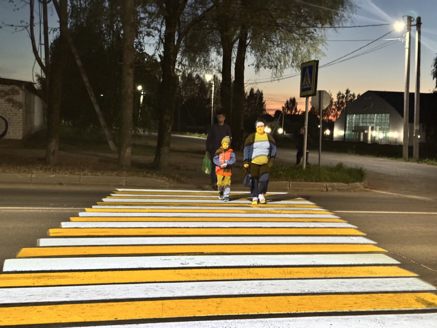 шаховская, проекционный пешеходный переход, дороги,