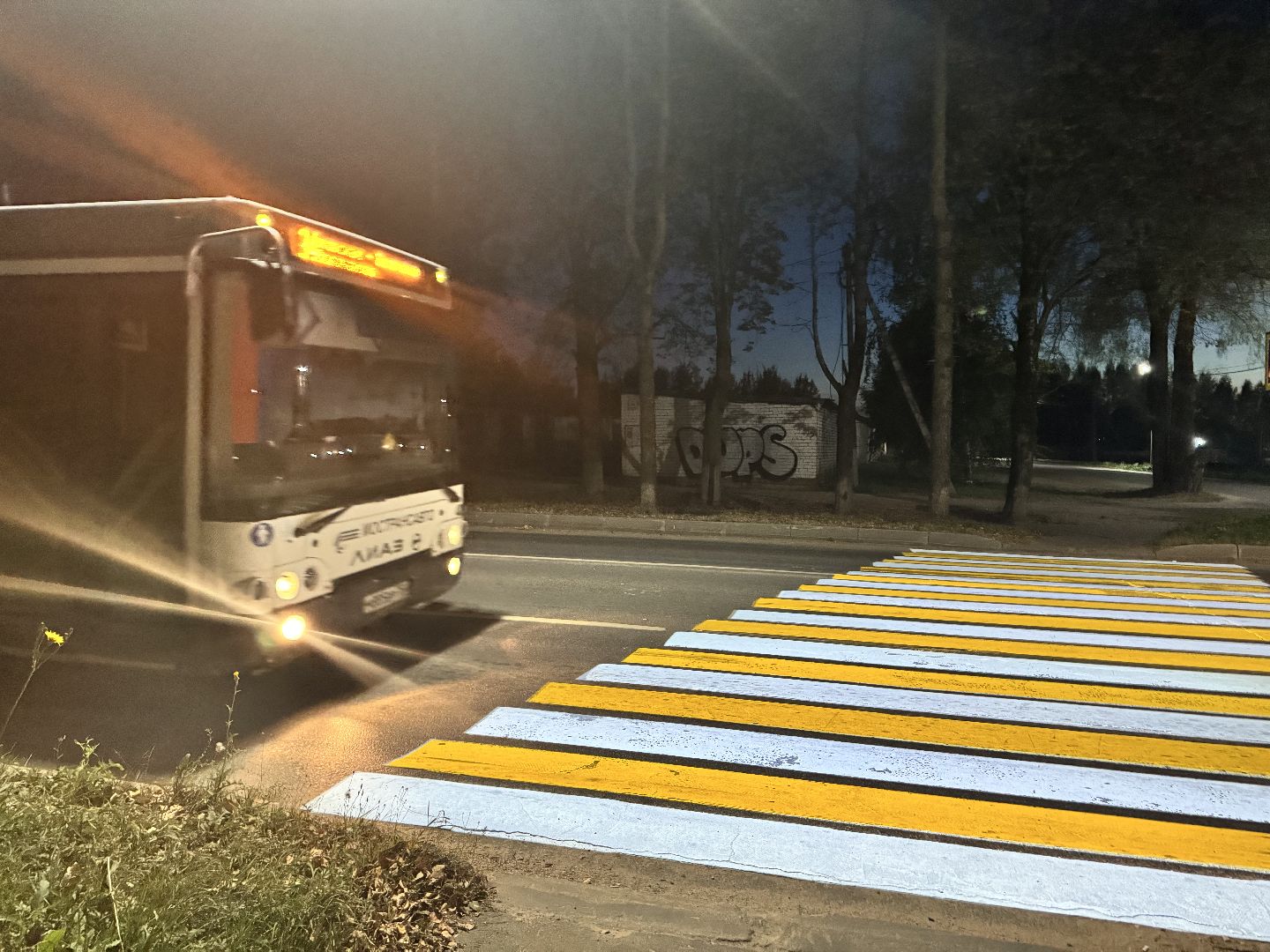 шаховская, проекционный пешеходный переход, дороги,