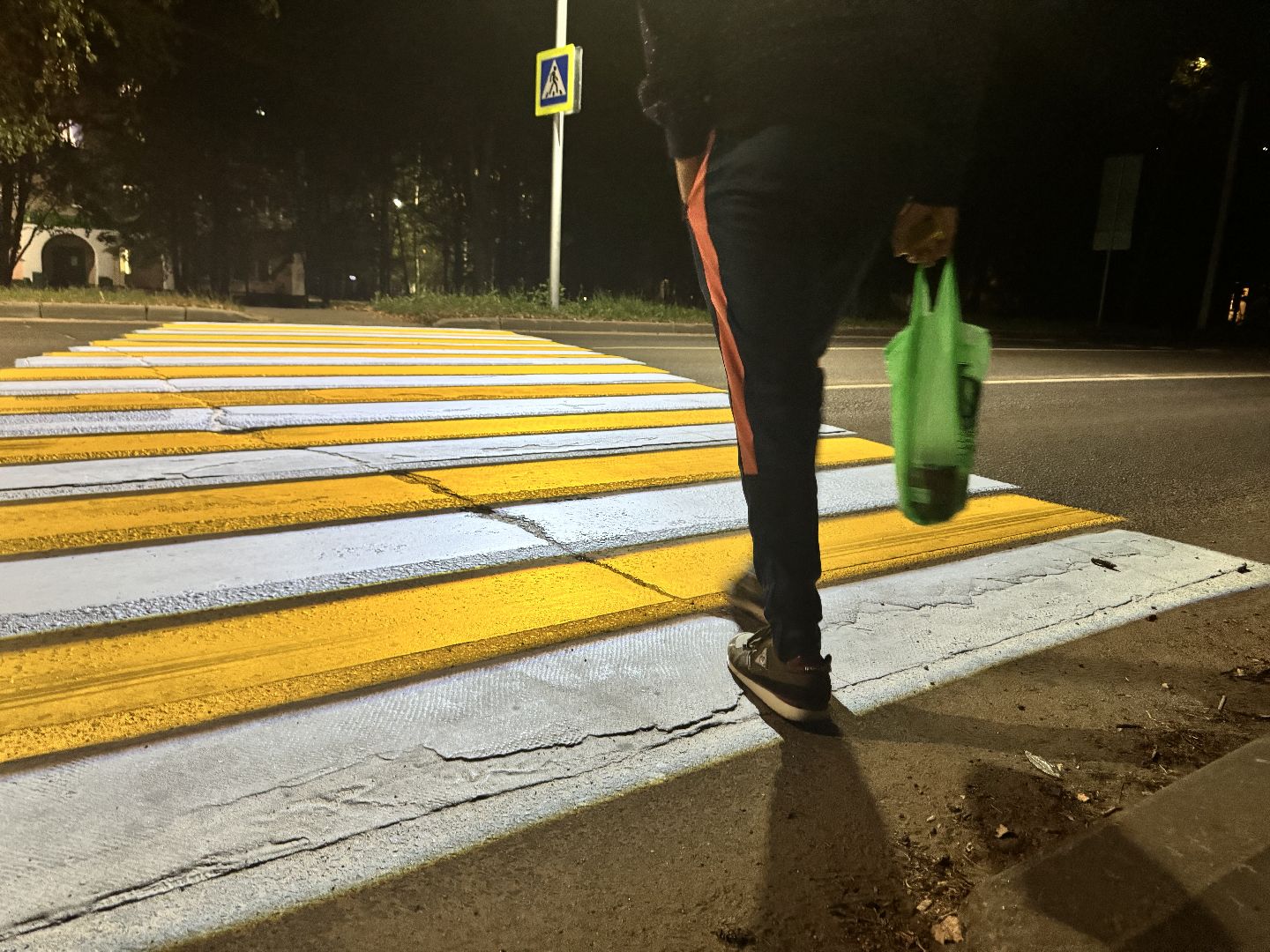 шаховская, проекционный пешеходный переход, дороги,