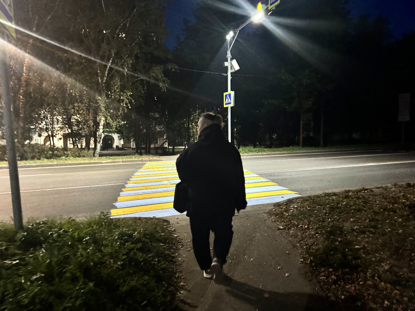 шаховская, проекционный пешеходный переход, дороги,