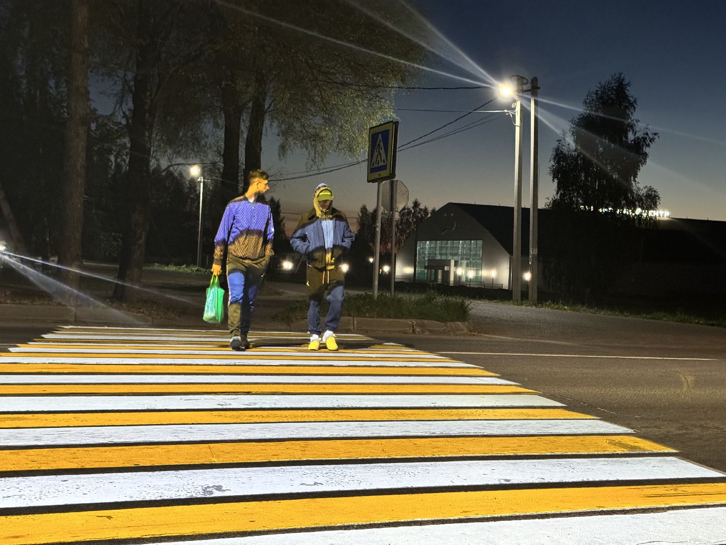 шаховская, проекционный пешеходный переход, дороги,