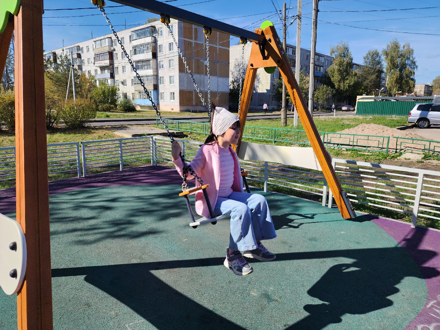 новая детская площадка, давыдово, орехово-зуевский округ, благоустройство 2024,