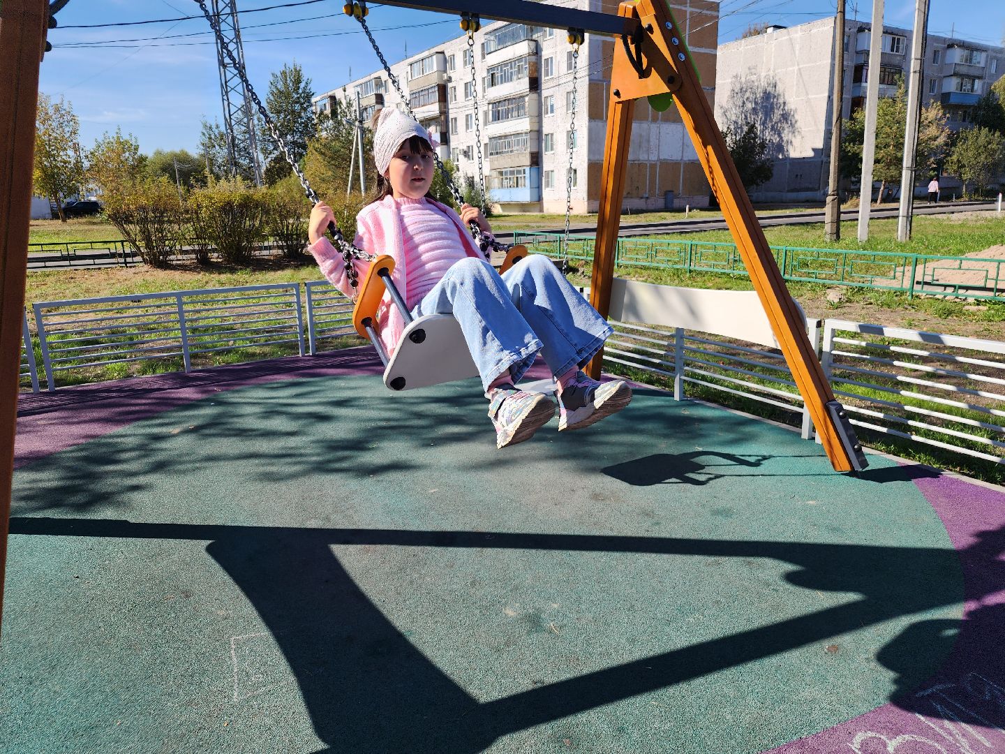 новая детская площадка, давыдово, орехово-зуевский округ, благоустройство 2024,