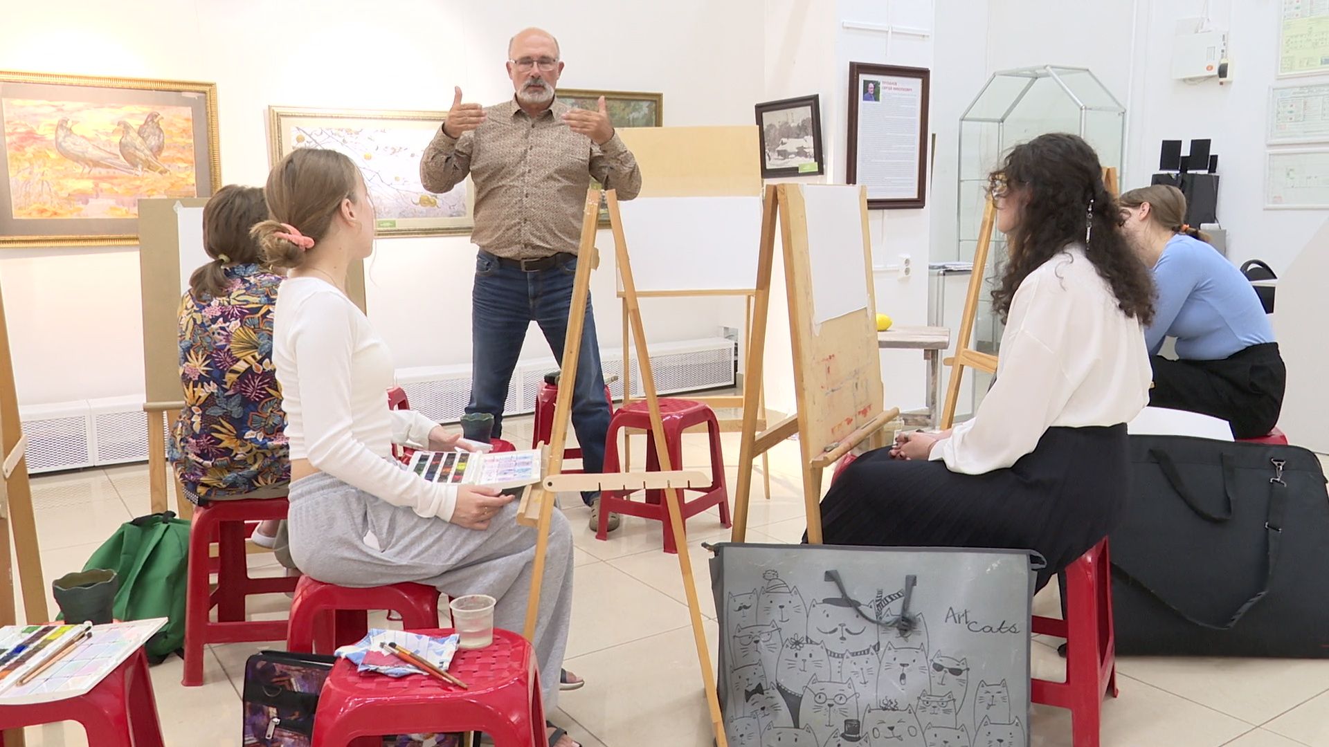 Реутов, музей, акварель, живопись, картины, выставка,