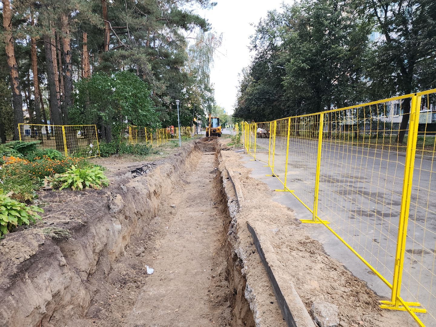 Черноголовка, Теплотрасса, ремонт тепловых сетей,