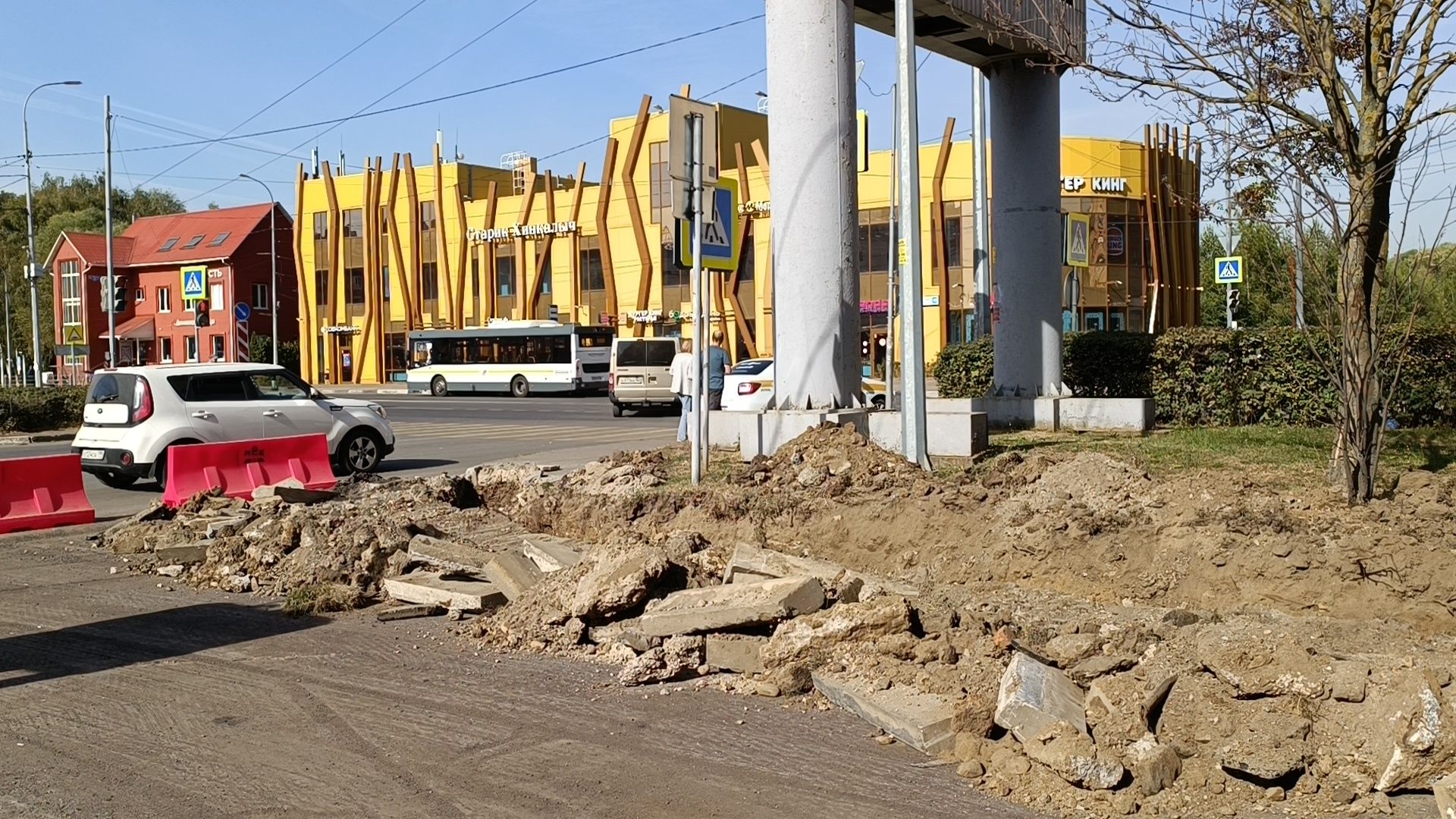 капремонт дороги, лобня, дорога,