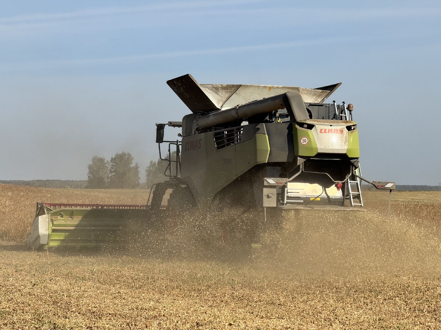 шаховская, уборка урожая, соя, рапс,