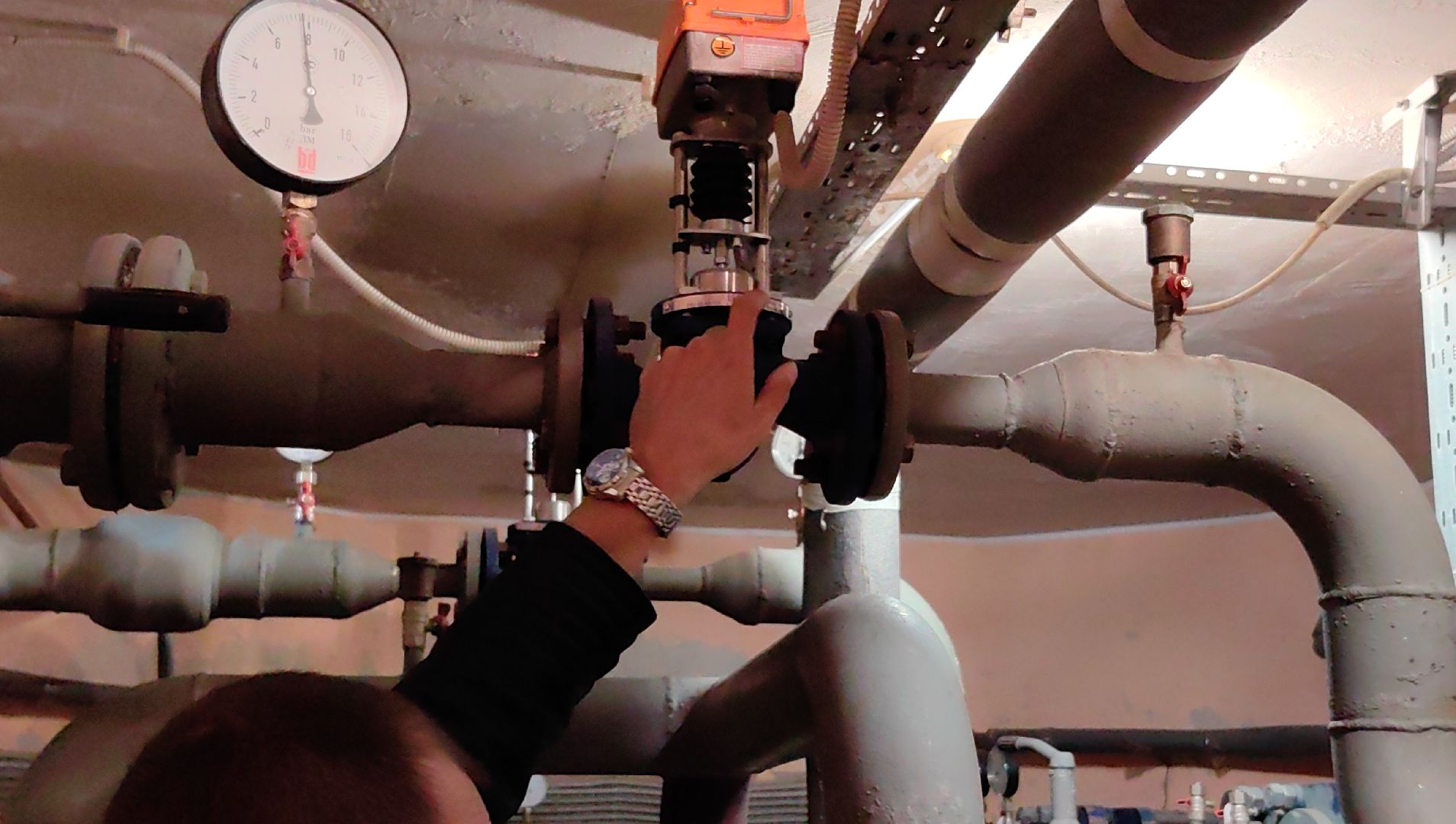 ИТП, трубопрровод, опрессовка, фильтр, УК, тепловая инспекция, пробная топка,