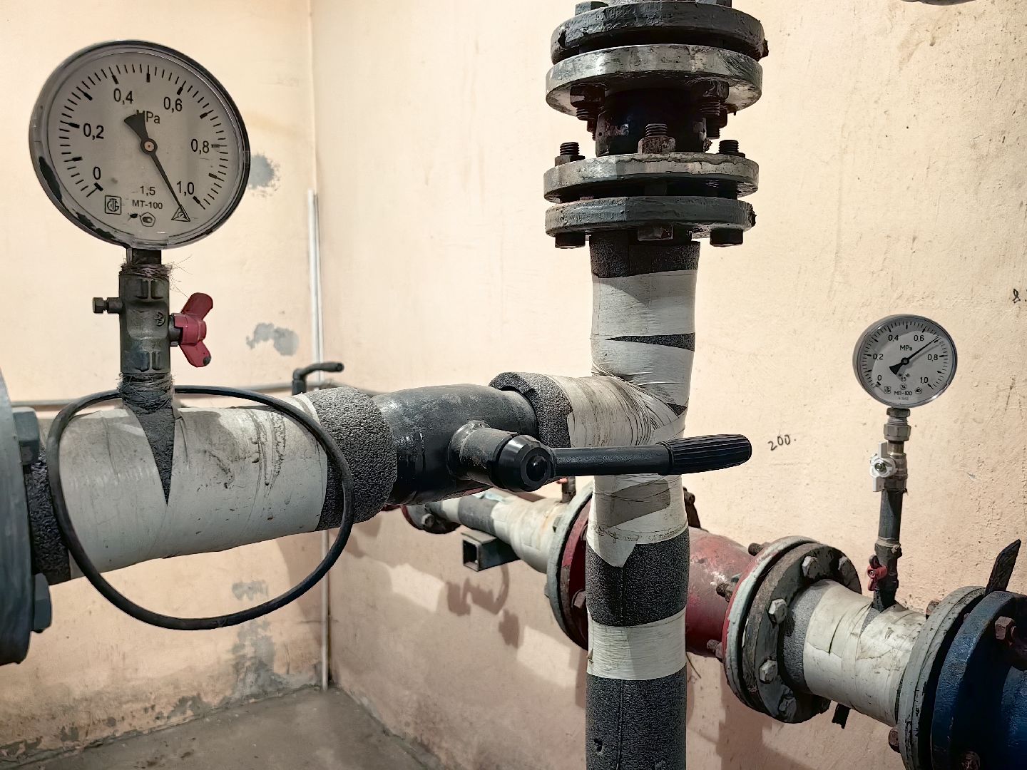 ИТП, трубопрровод, опрессовка, фильтр, УК, тепловая инспекция, пробная топка,