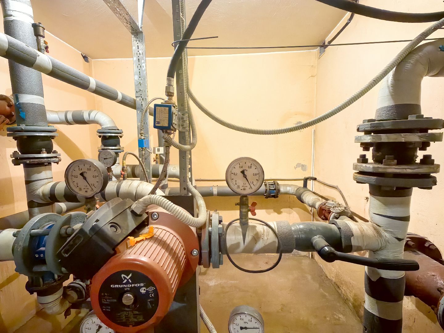 ИТП, трубопрровод, опрессовка, фильтр, УК, тепловая инспекция, пробная топка,