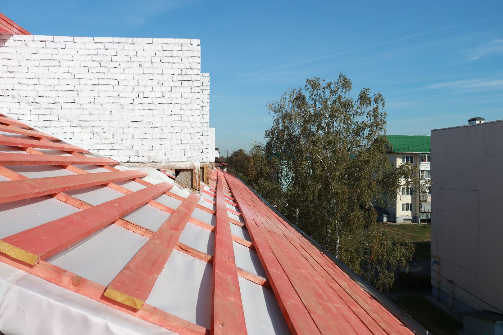 ремонт крыши, капитальный ремонт,