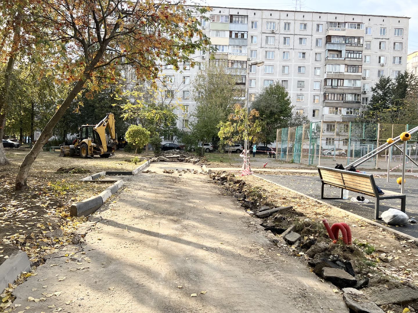 Балашиха, Подмосковье, Благоустройство дворов, дворовая территория, губернаторская площадка,
