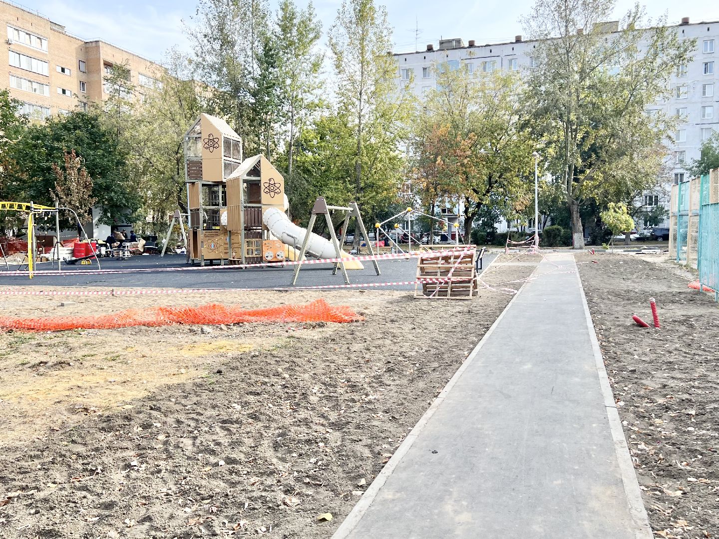 Балашиха, Подмосковье, Благоустройство дворов, дворовая территория, губернаторская площадка,