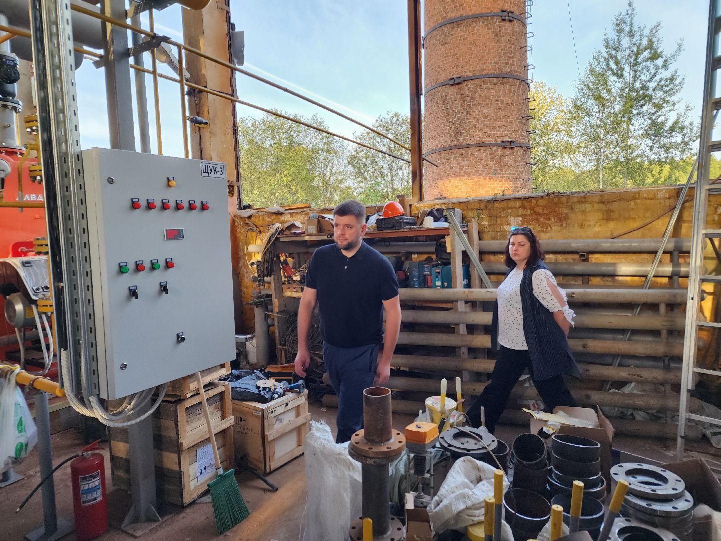 Чехов, деревня Алексеевка, поселок Чернецкое, котельная 6, реконструкция, ремонт, подготовка к отопительному сезону,