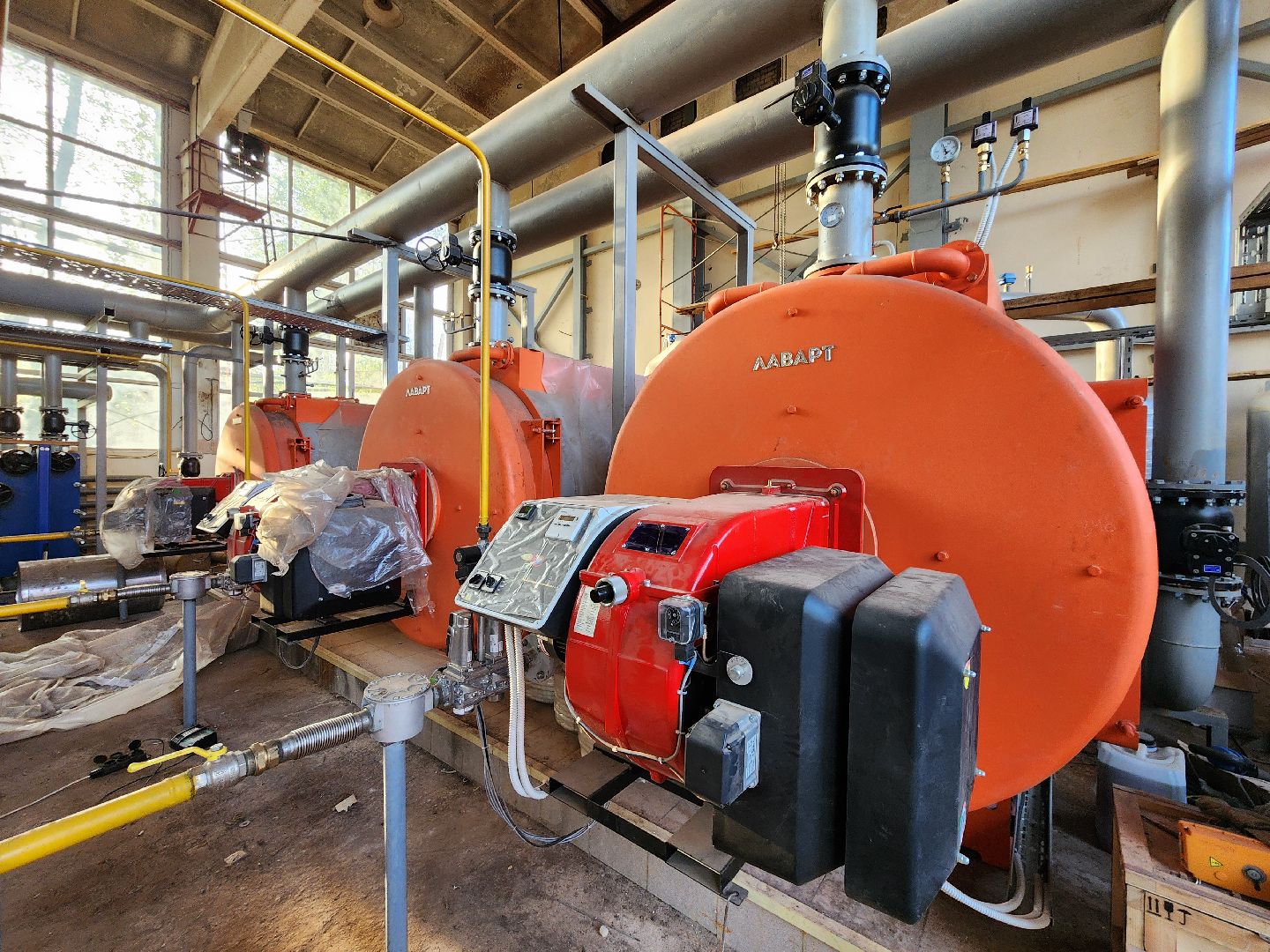 Чехов, деревня Алексеевка, поселок Чернецкое, котельная 6, реконструкция, ремонт, подготовка к отопительному сезону,