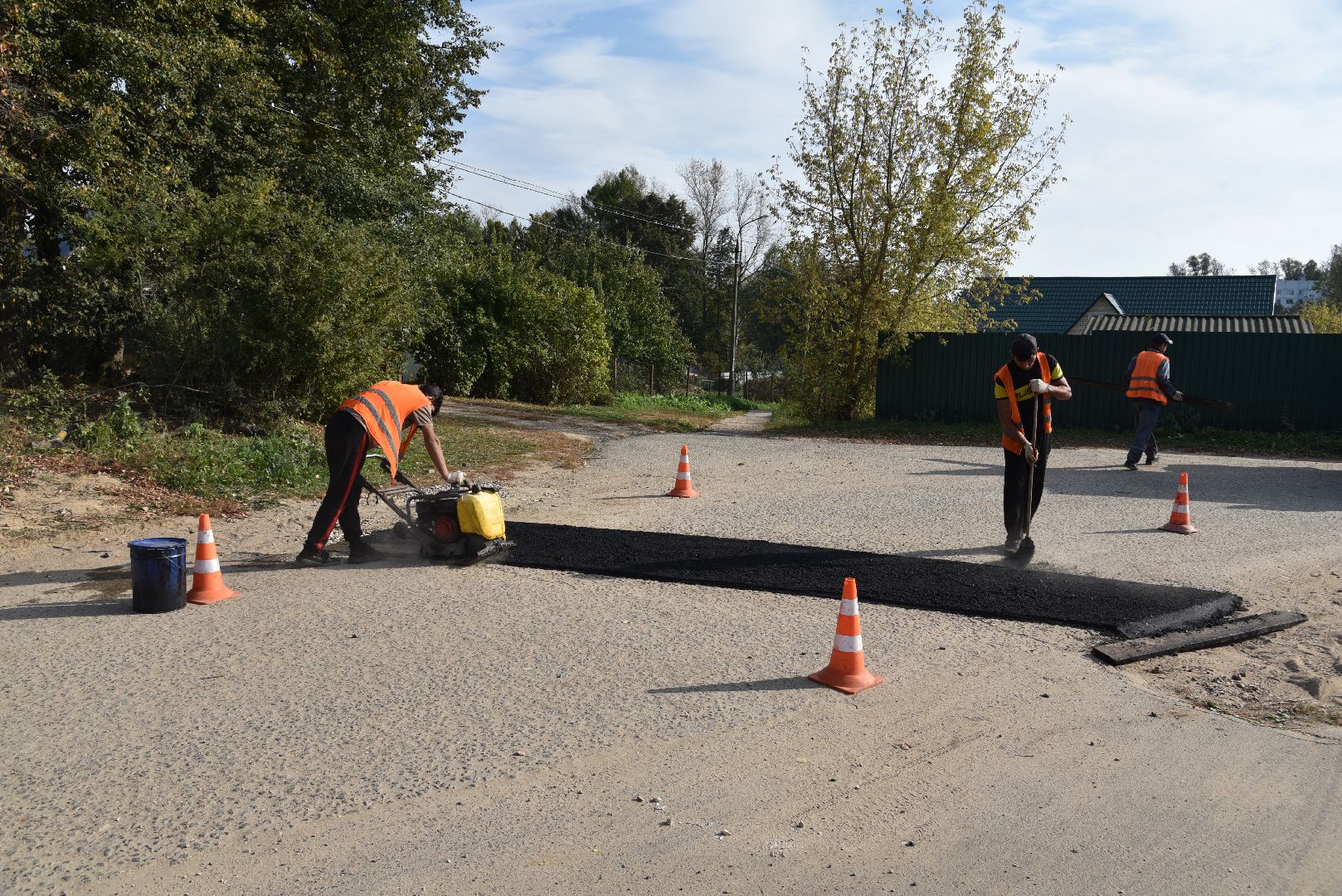 лотошино, ямочный ремонт, дороги, ремонт дорог, ямочный ремонт дорог,