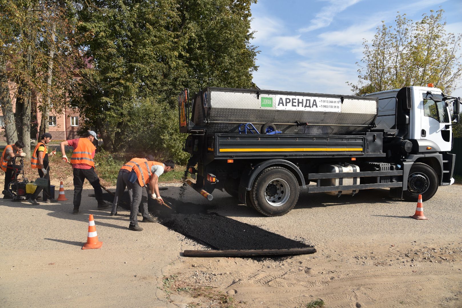 лотошино, ямочный ремонт, дороги, ремонт дорог, ямочный ремонт дорог,