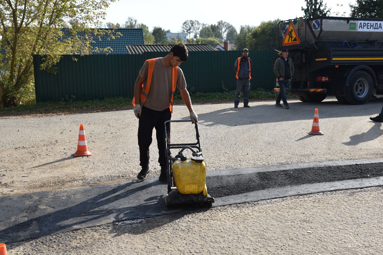 лотошино, ямочный ремонт, дороги, ремонт дорог, ямочный ремонт дорог,