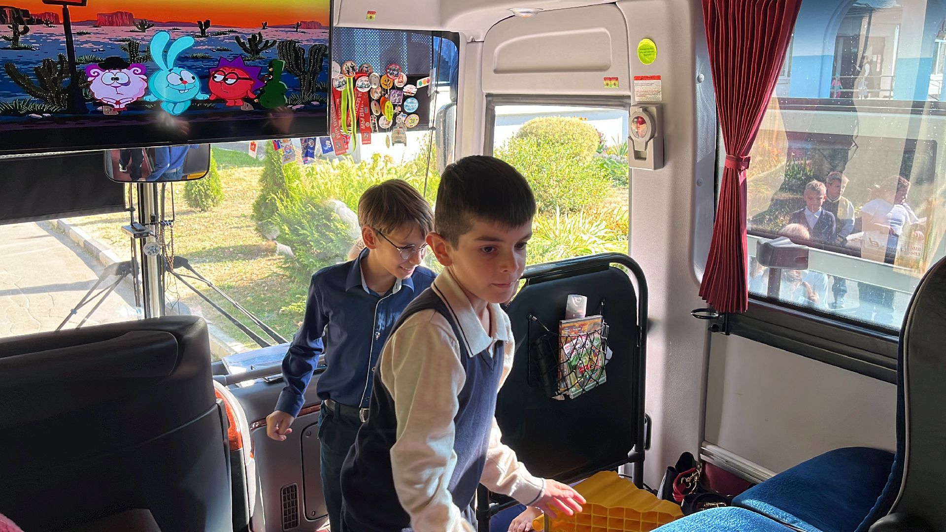 безопасное движение, безопасность, ремень безопасности, автобус,