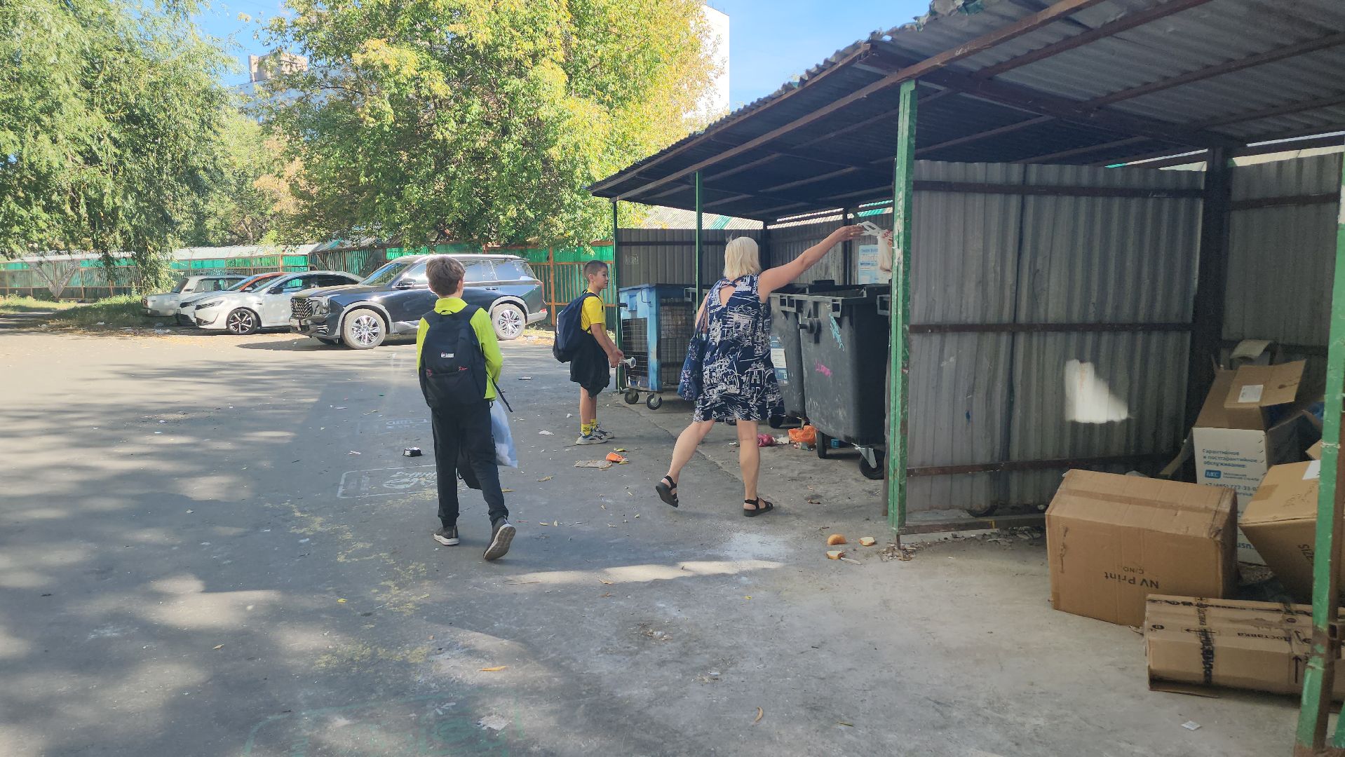 люберцы, контейнерная площадка, жители,