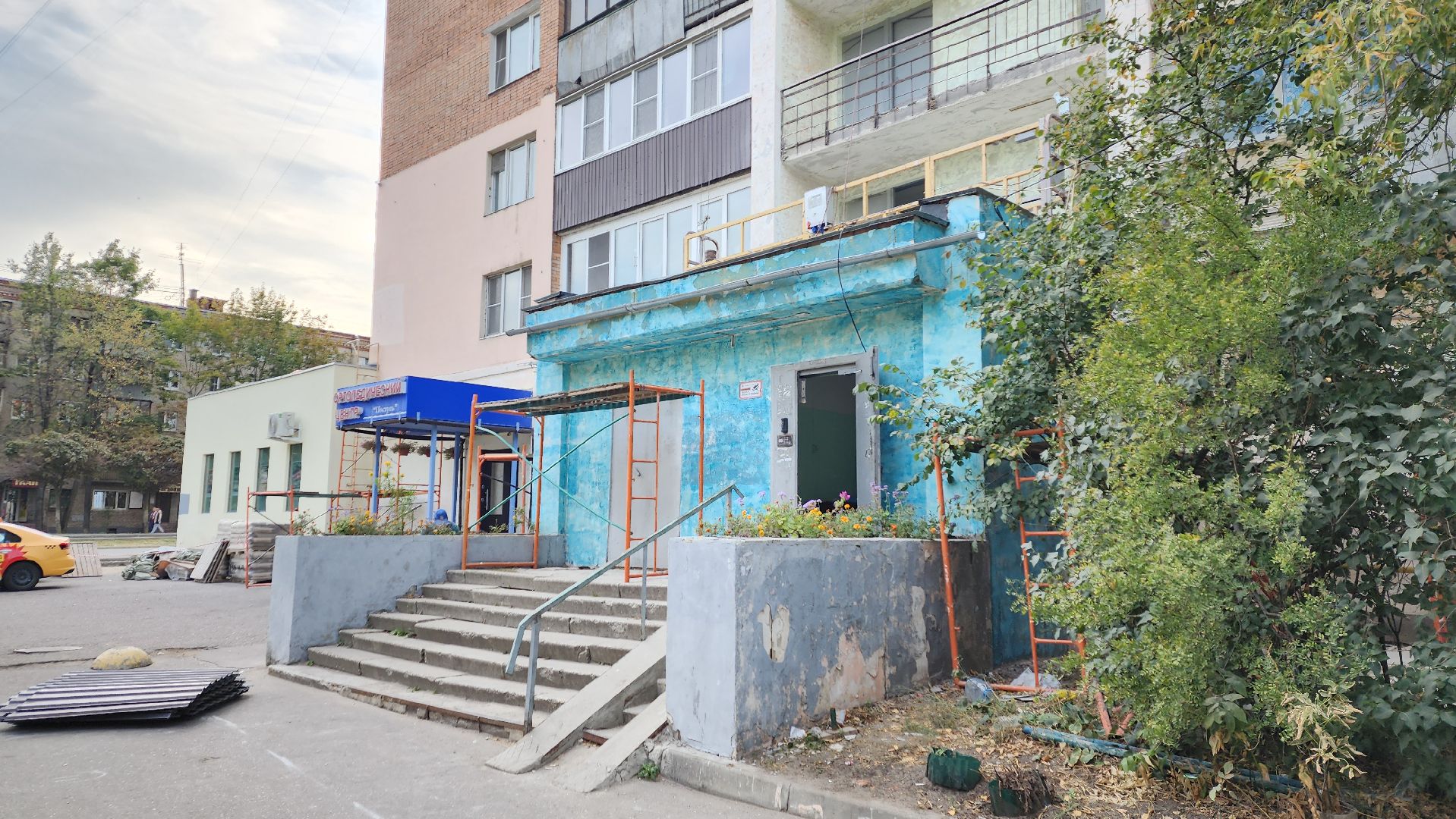 пушкино, капремонт, мкд, мкд старый фонд, ремонт фасада, бригада рабочих,