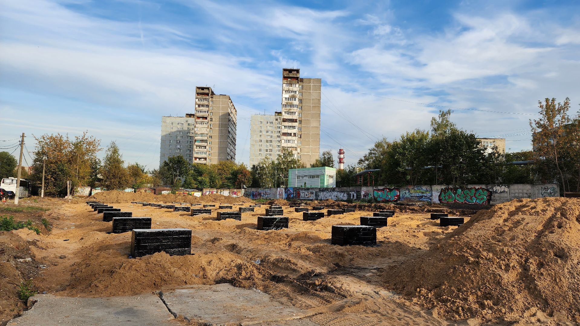 Магазин, Строительство, Лобня,