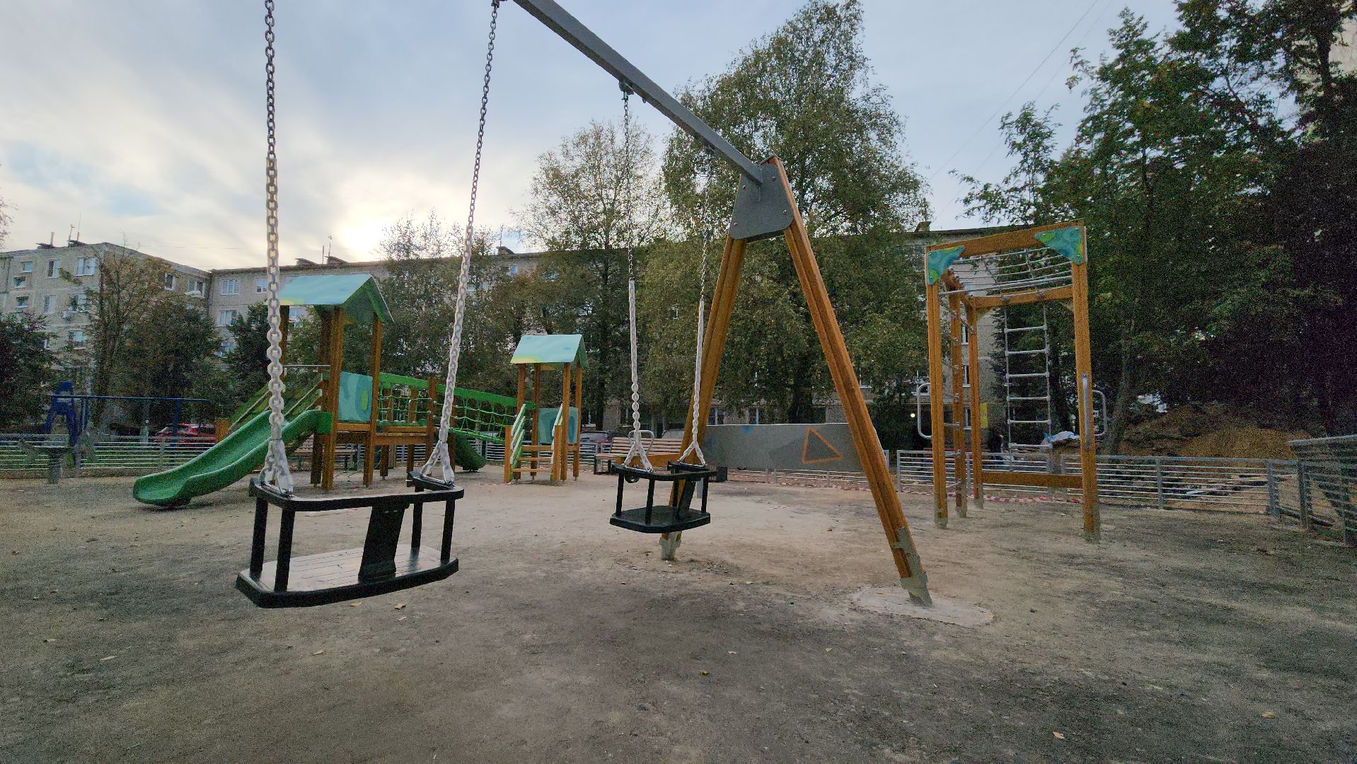 Десткие площадки, Лобня, игровая площадка,