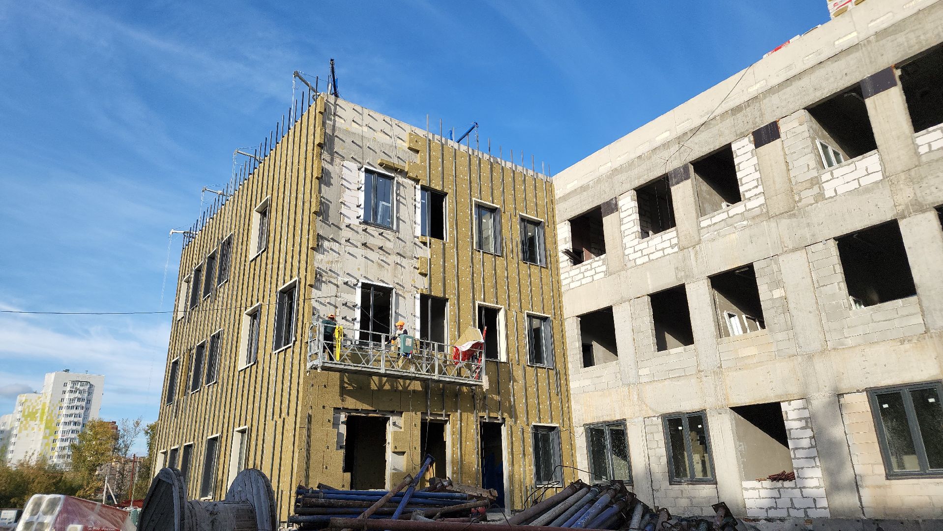 строительство, здравоохранение подмосковья, поликлиника, Лосино-Петровский,