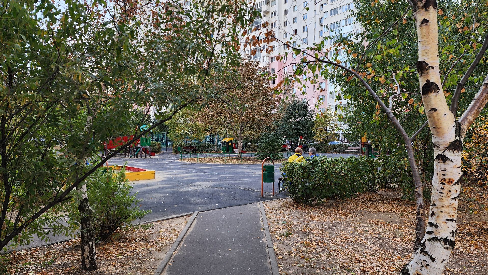 модернизация детских игровых площадок, встреча с жителями,