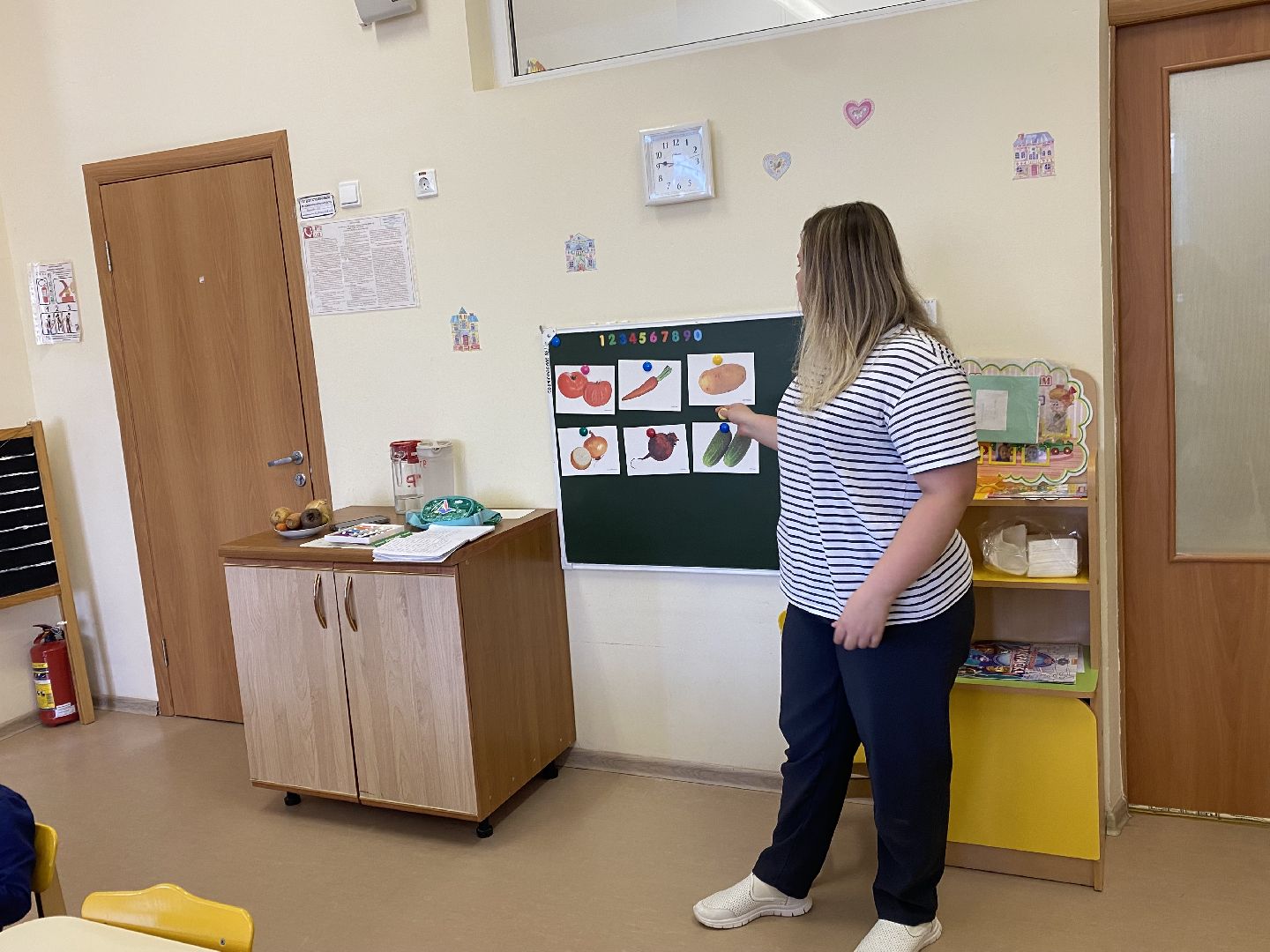 Воспитатель, Детский сад, Дети, Занятие,