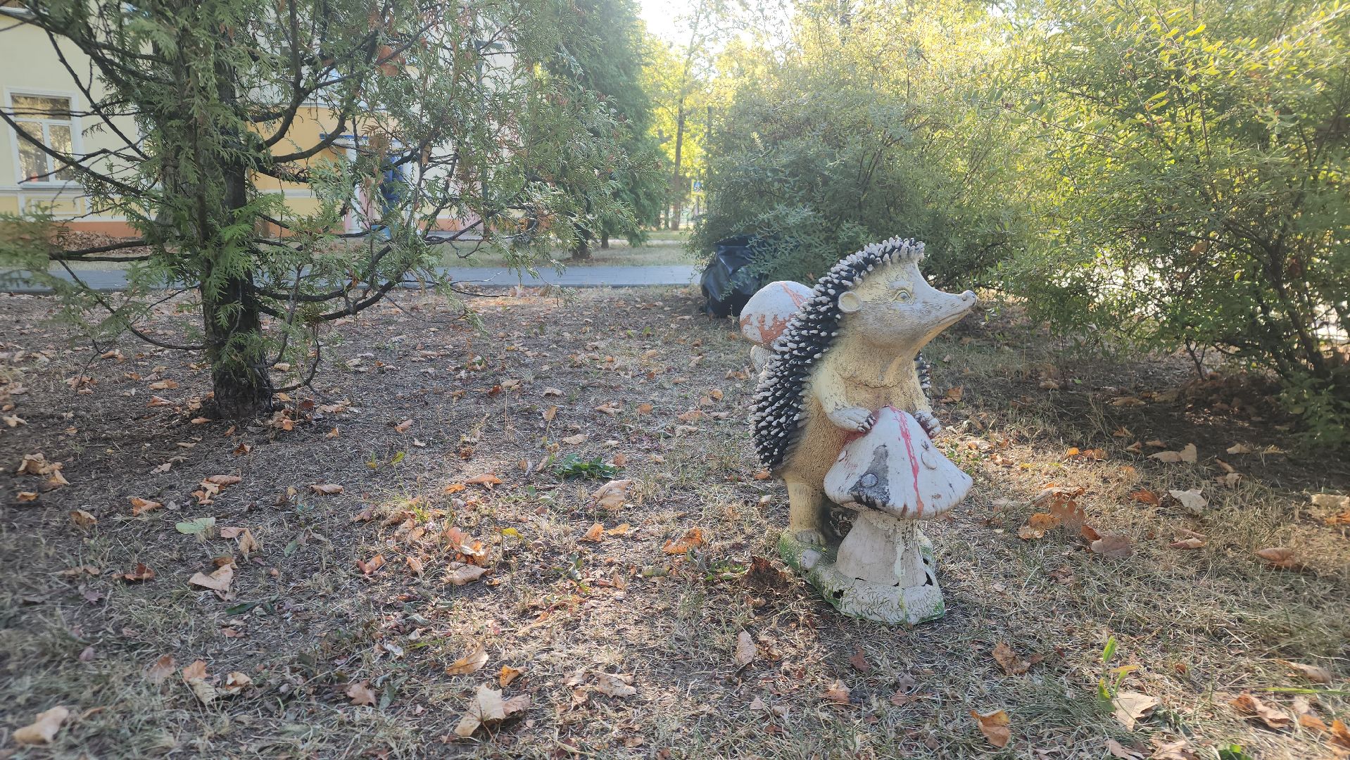 ступино, жкх подмосковья, уборка палой листвы,