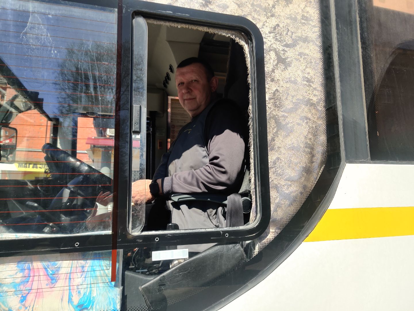 Красноармейск, автоколонна, общественный транспорт, водитель, пассажиры, Минтрансавто