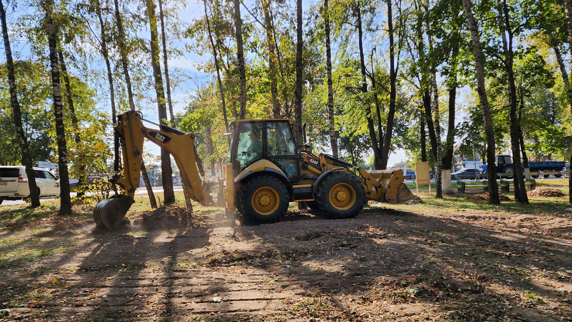 Бронницы, Строительство мемориала, Сквер военной техники, Ветераны строят мемориал,