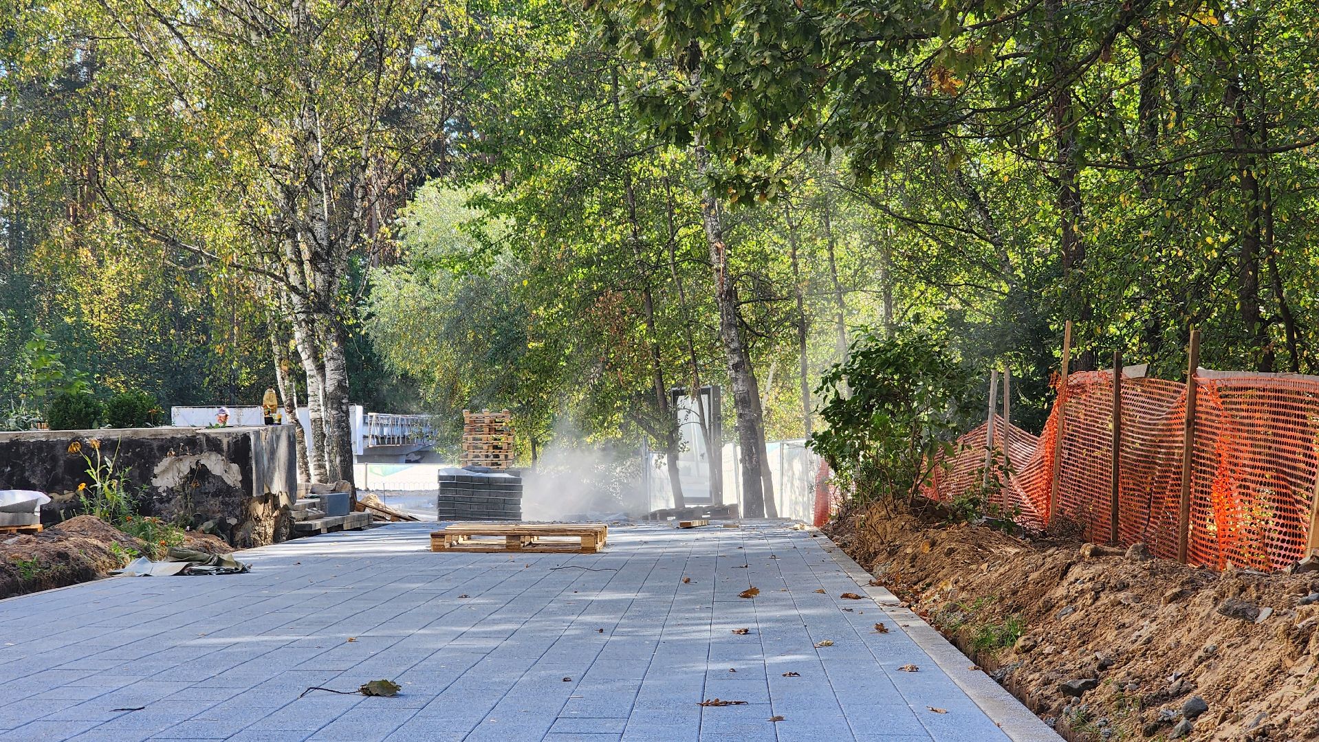 старт, площадь у спортшколы, благоустройство, протвино, плиточное покрытие,
