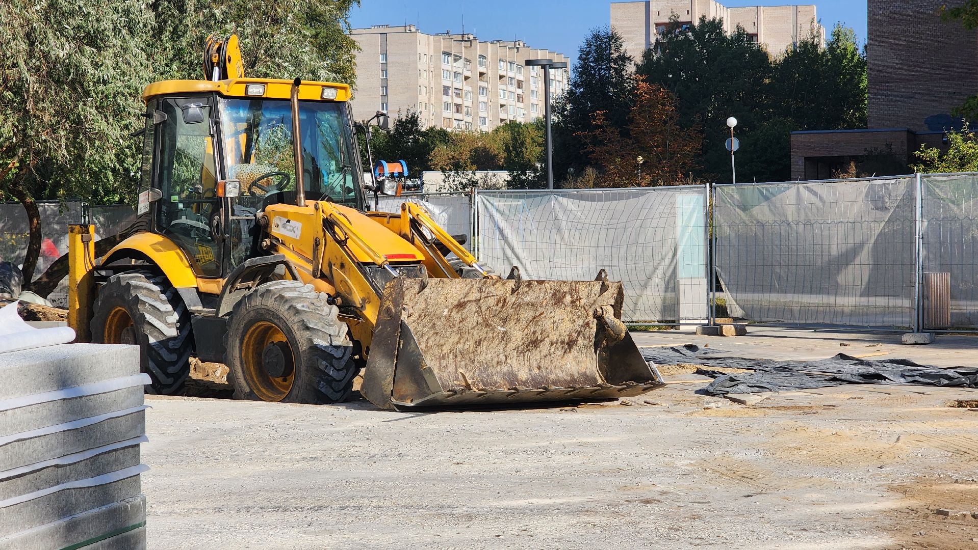 старт, площадь у спортшколы, благоустройство, протвино, плиточное покрытие,